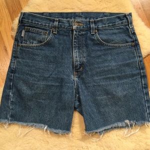 Carhartt cut off jean shorts